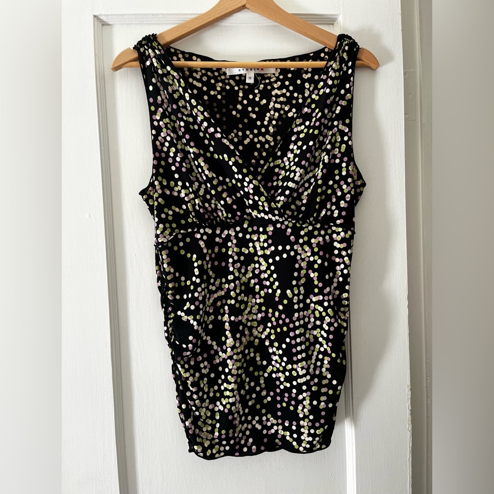 Vintage Y2K Studio M cap tank top
